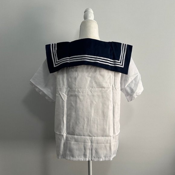 Elibelle Japanese Sailor School Uniform Cosplay Dress with Socks Set Sz‎ 2XL - Picture 7 of 16